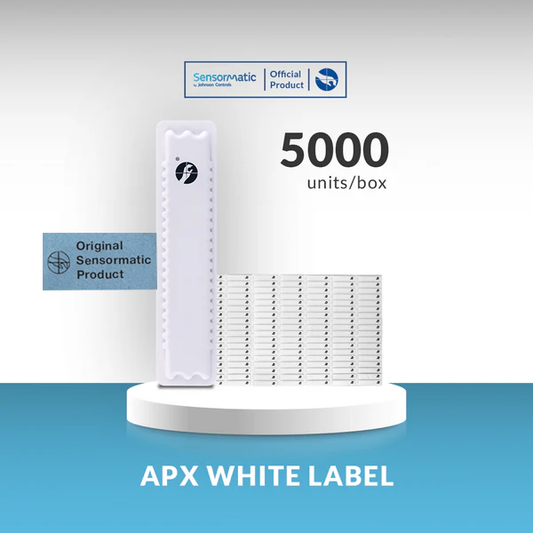 APX White Sheet Label - Case of 5000 - Original Product Sensormatic