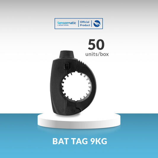 Sensormatic Security Bat Tag 9kg – Pack of 50 units per box for high-value sports equipment protection