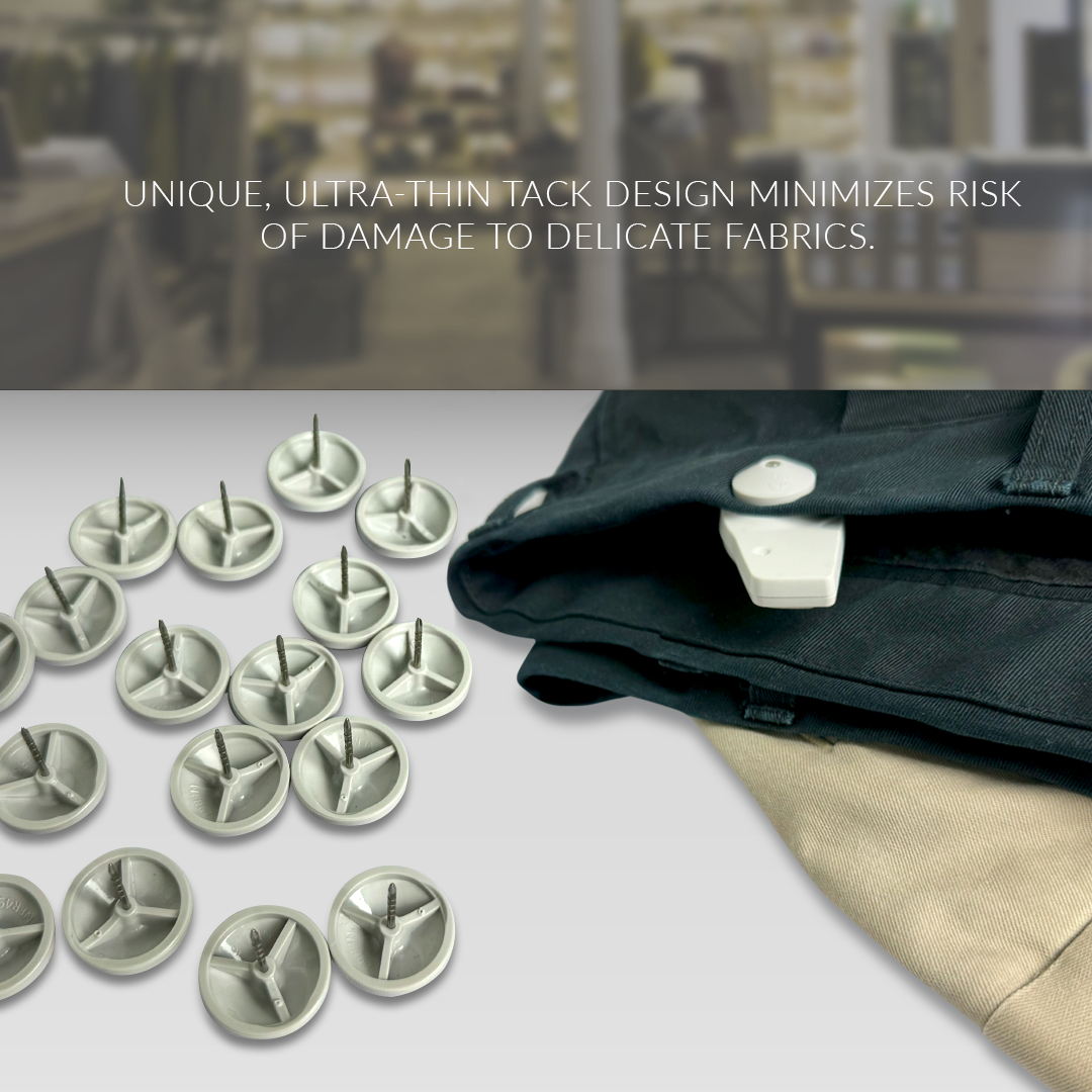 Supertag Gray Sensormatic Tack. Security Retail Pin