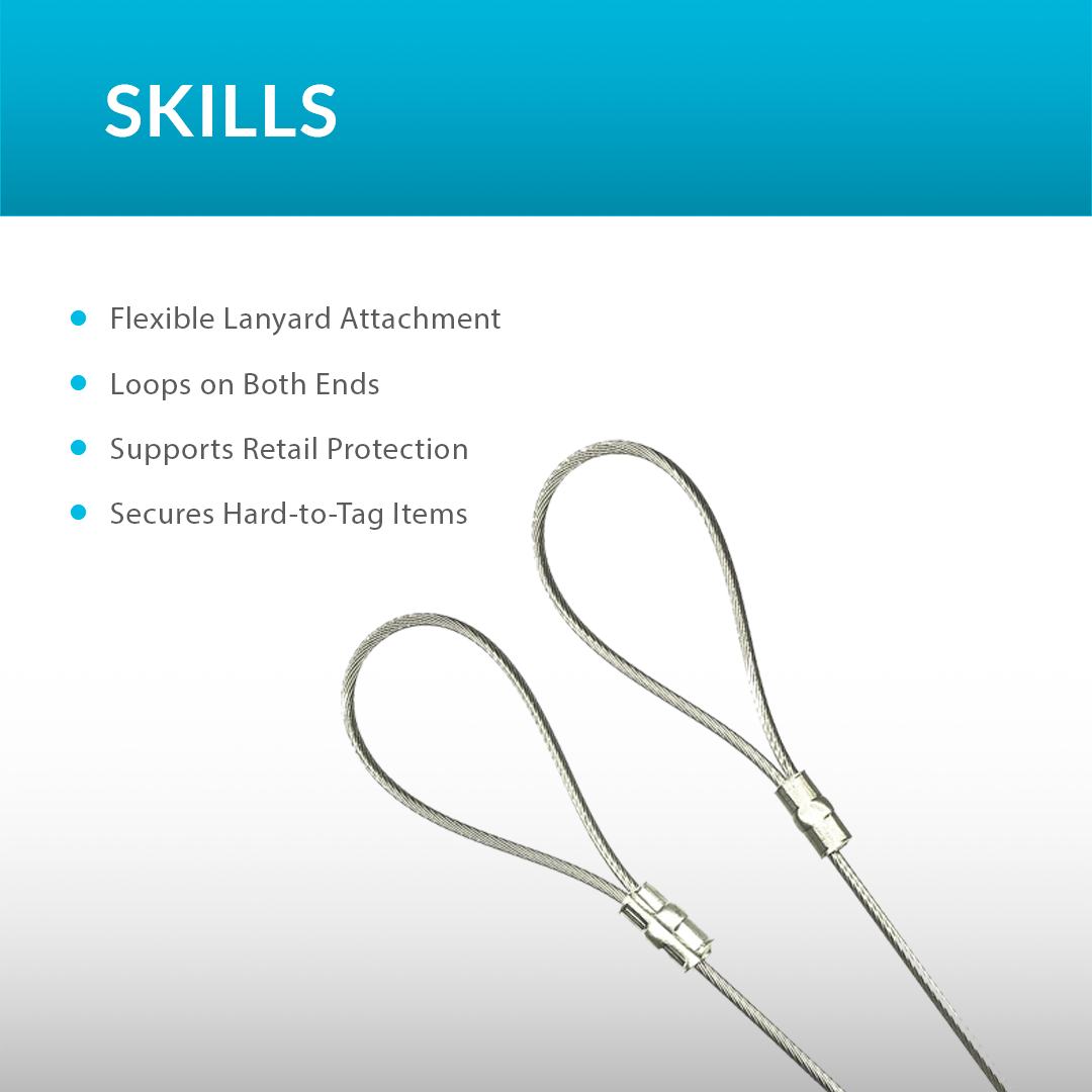 Security Lanyard - Pack of 100 - Original Product Sensormatic