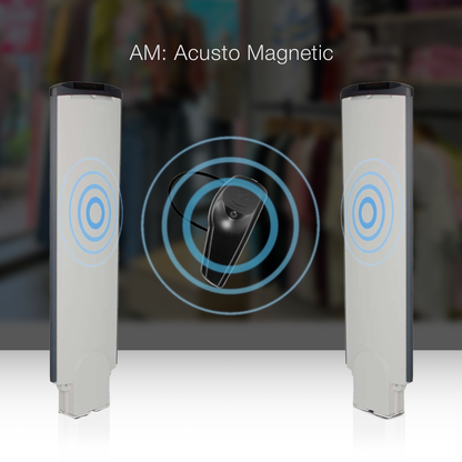 SuperTag III Integral Lanyard Black - Original Product Sensormatic