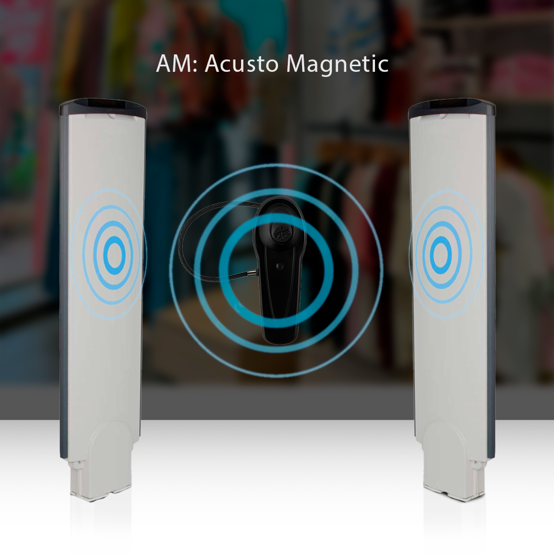 Ultra Tag Magnetic Lanyard (9kg) Black - Pack of 100 - Original Product Sensormatic