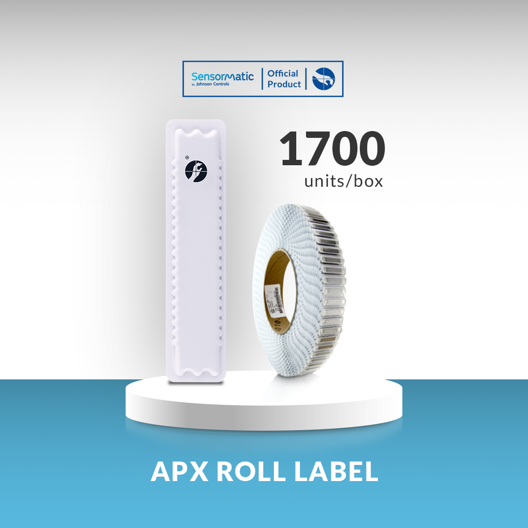 Security Label APX On Roll - Anti Theft Tag - Sensormatic Loss Prevention - Smart Costa - SmartCommerce