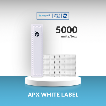 APX White Sheet Label - Case of 5000 - Original Product Sensormatic