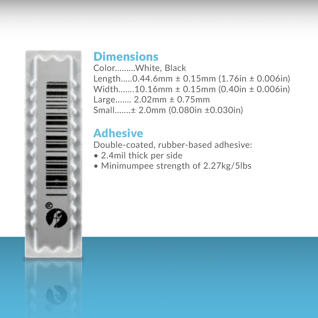 Security Label AP barcode - Anti Theft Tag - Sensormatic Loss Prevention