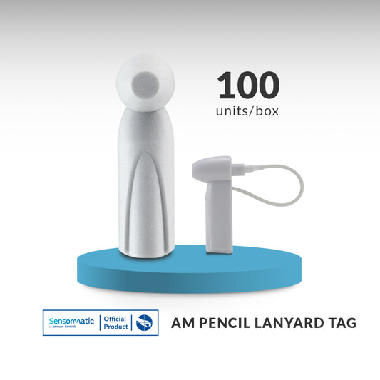 AM Magnetic 9kG Pencil Lanyard Tag - Pack of 100 - Original Product Sensormatic