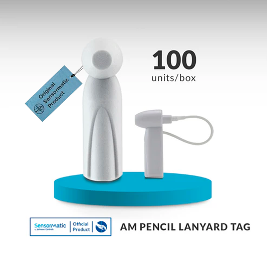 AM Magnetic 9kG Pencil Lanyard Tag - Pack of 100 - Original Product Sensormatic
