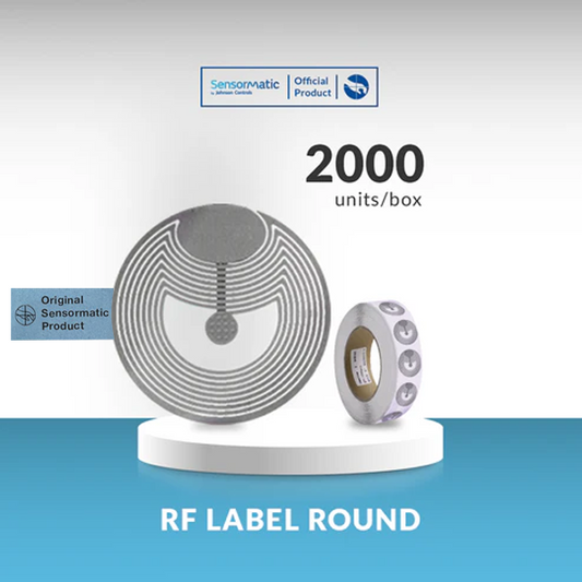 RF Label 30 mm Round - 2000 Units - Original Product Sensormatic