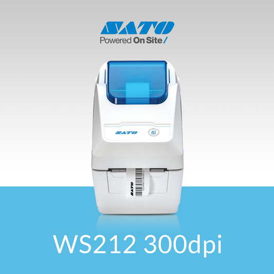 SATO WS212 300 dpi thermal label printer compact barcode printing device