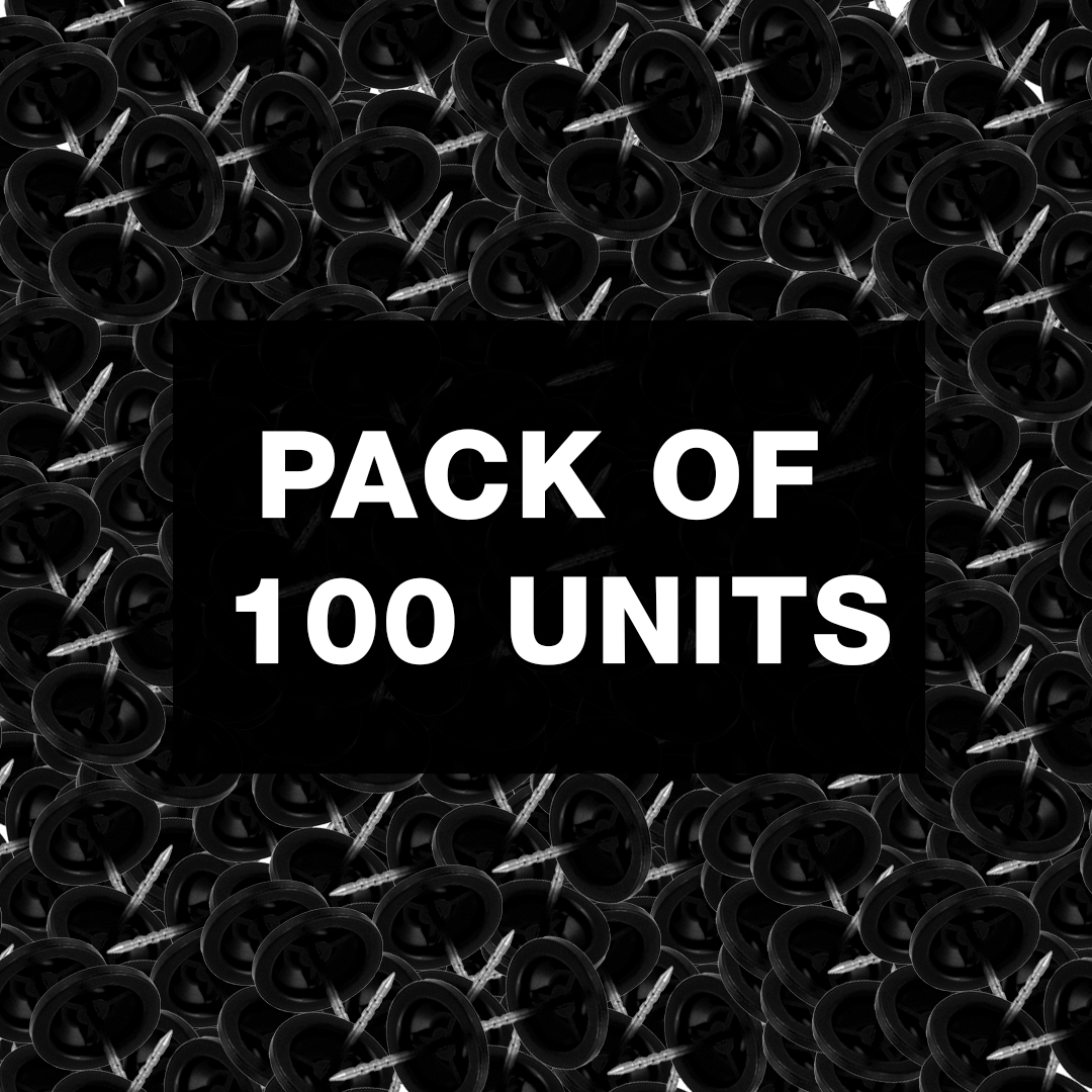 Bulk inventory pack of Sensormatic SuperTag hard security tags for retail loss prevention.