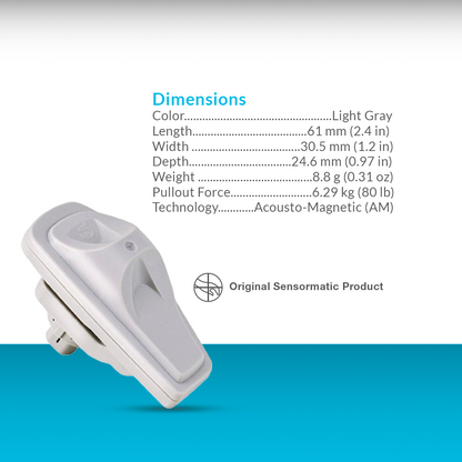 Tamper-resistant InFuzion SuperTag 4 ensuring secure attachment to apparel and general merchandise.